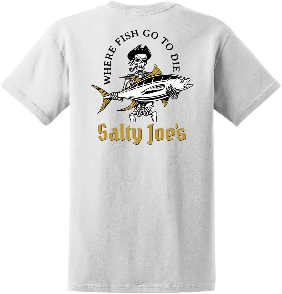 Men's Ol' Angler Logo Heavyweight Cotton Tees