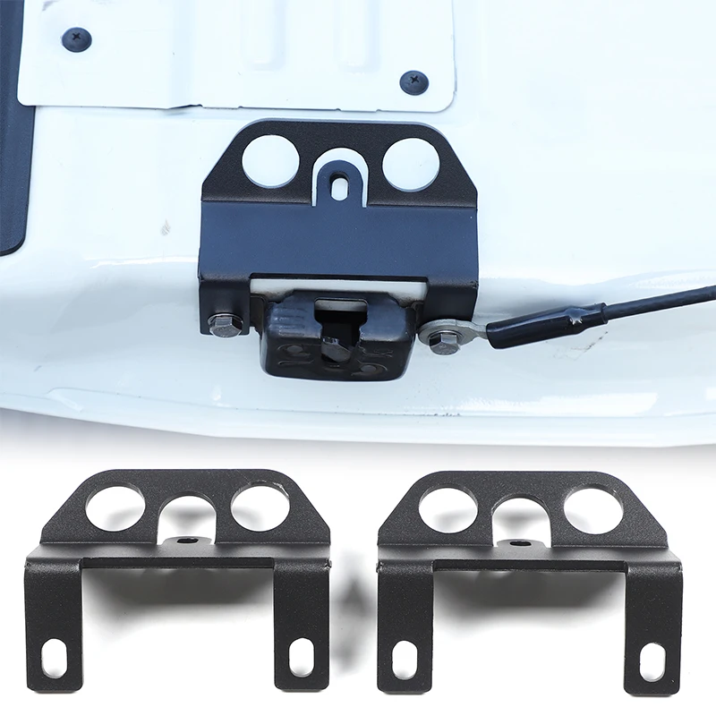

For Nissan Frontier 2022-2025 Carbon Steel Car Tailgate Tie Double Hole Down Anchor Bed Cleat Hook Cargo Bolt Accessories