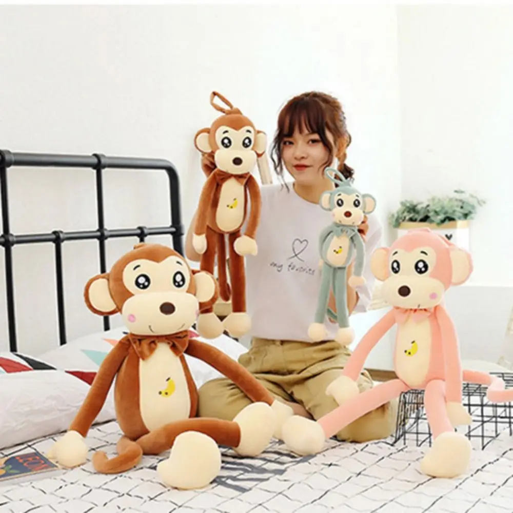 

Funny PP Cotton Monkey Plush Toy Monkey Stuffed Animal Monkey Stuffed Animal Doll 40-55cm Fluffy Monkey Plush Doll Easter Gifts