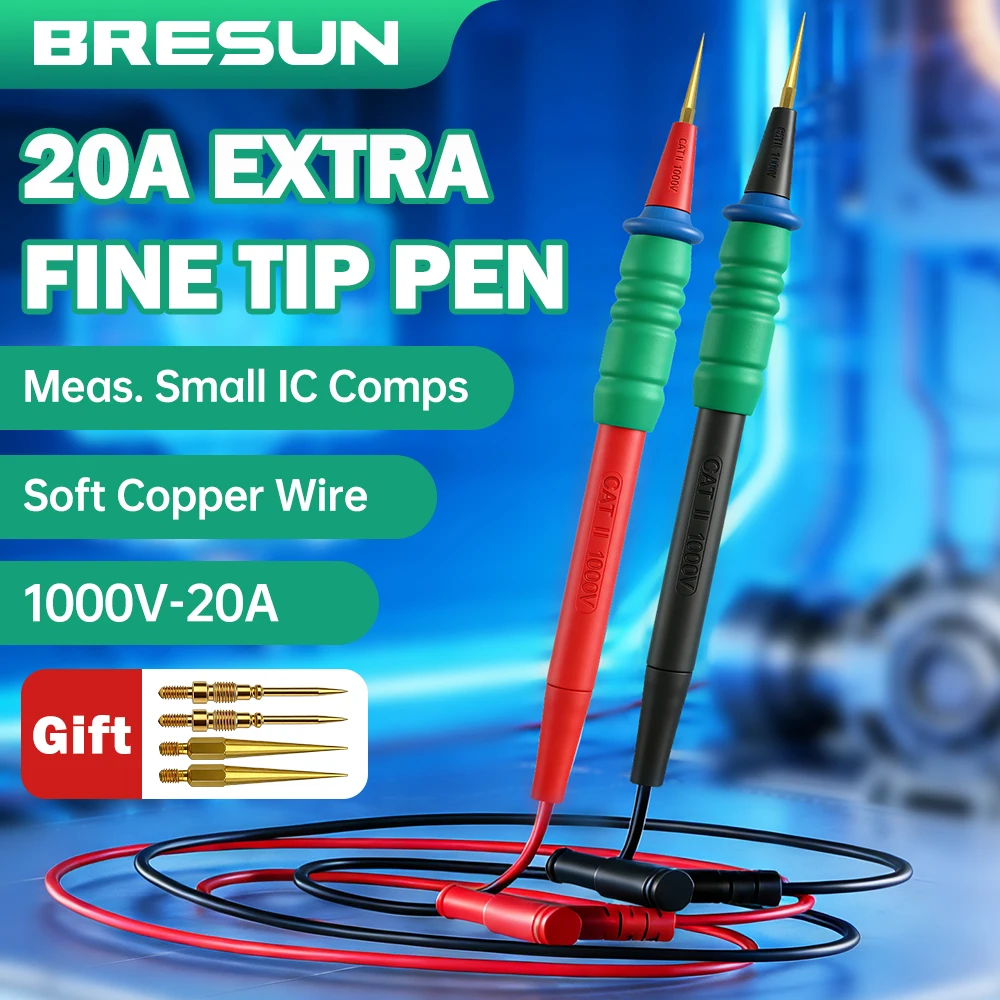 XZZ XINZHIZAO P2 Probe Tip Extra Sharp Multimeter Pen 1000V 20A