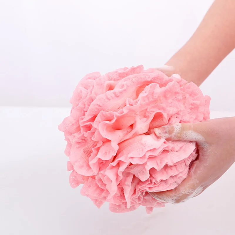 Extra Large Double-layer Lace Bath Ball Exquisite Soft Cleaning Bath Ball Exfoliating High Appearance Bathroom Products