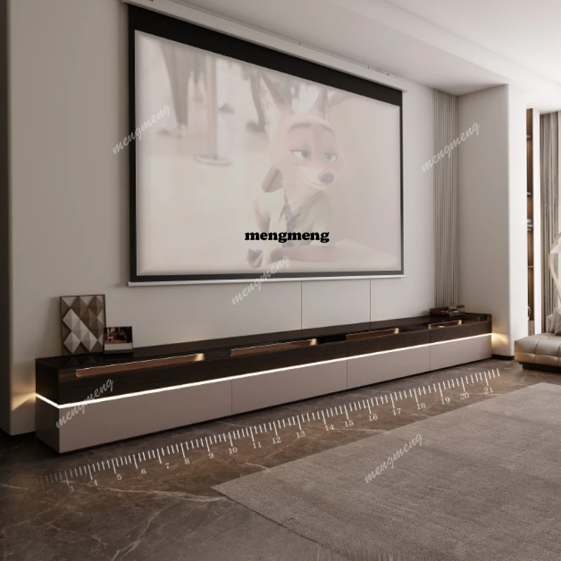 Mueble de TV Moderno y Sencillo, Mueble de TV de Pie de Lujo Ligero para Sala de Estar, Mueble para Televisor, Muebles para el Hogar