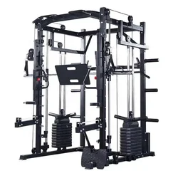 Multifunction Home Gym Exercise Multi Function Station Equipment Smith Machine with Weight Stack