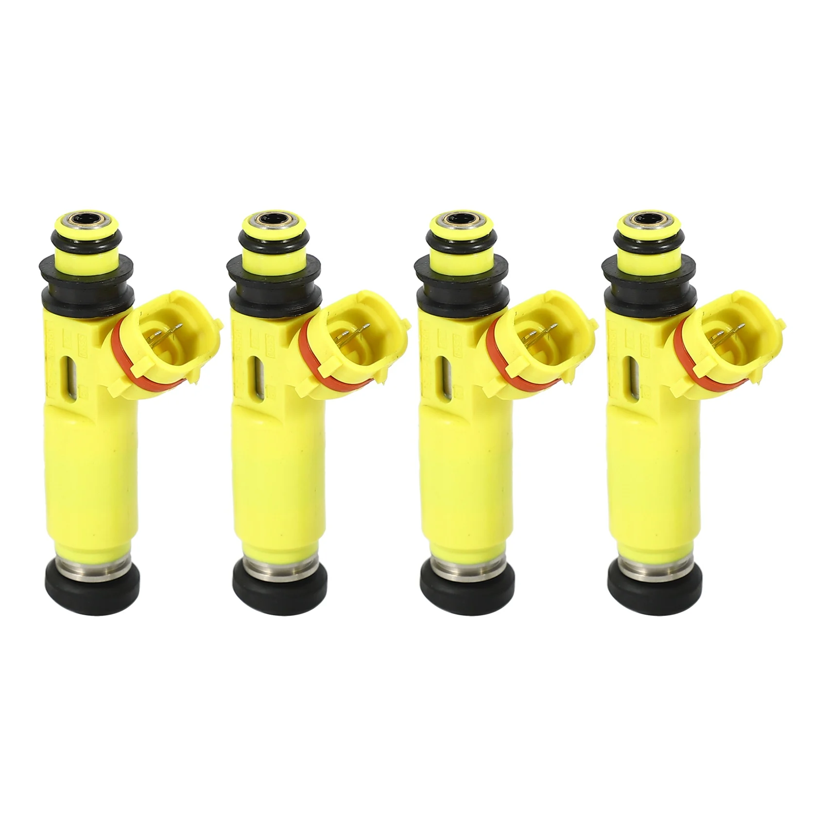 4Pcs Fuel Injector Nozzle 195500-4450 for Mazda Rx8 Mx5 E85 Grand Touring Coupe 4-Door 1.3L 2004-2009