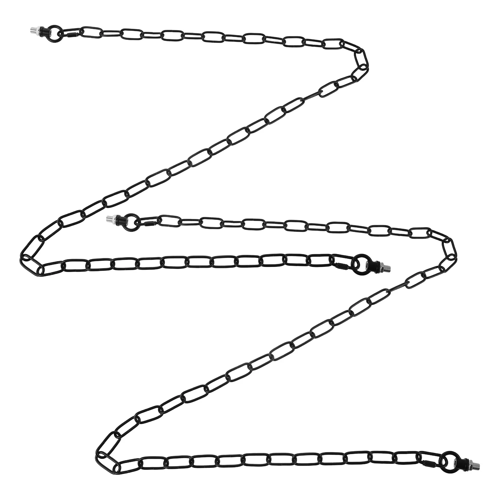 

2Sets Garden Bridge Chain Heavy Duty Decorative Outdoor Swing Chair Hanging Chain for Flower Baskets Planters Bird Feeder