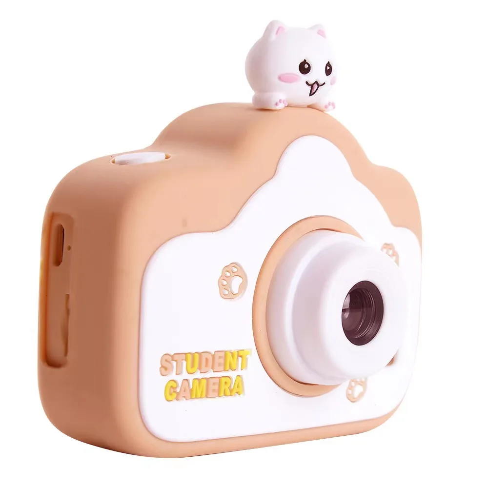 Mini cámara dual frontal y trasera de alta definición A9, cámara digital de dibujos animados para niños, puede tomar fotos y videos, Juguetes