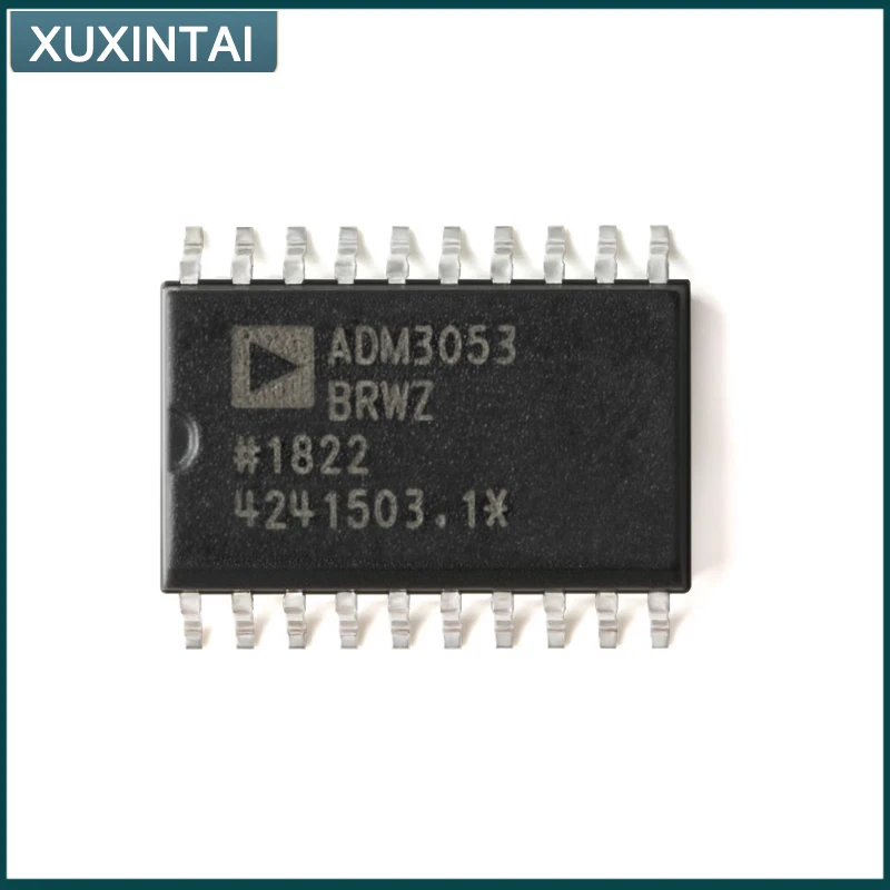 5Pcs/Lot  New Original  ADM3053BRWZ-REEL7 ADM3053BRWZ 1/1 Transceiver, Isolated - CAN 20-SOIC