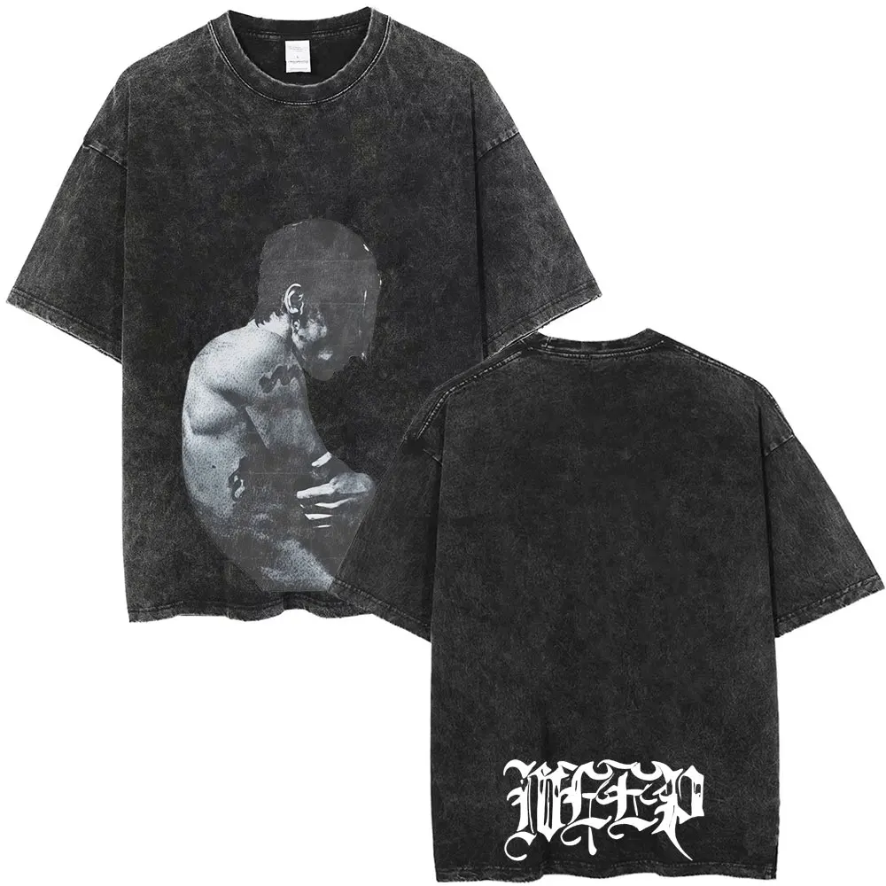 

Washed Vintage Rocker Yungblud IDOLS Zoom World Tour 2025 Merch T Shirts Men Women Hip Hop Fashion Rock Short Sleeve T-shirts
