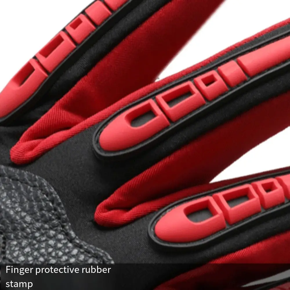 

Мотоциклетные перчатки с сенсорным экраном, износостойкие мотобайкерские перчатки с полным пальцем, противоударные дышащие варежки для гонок по мотокроссу