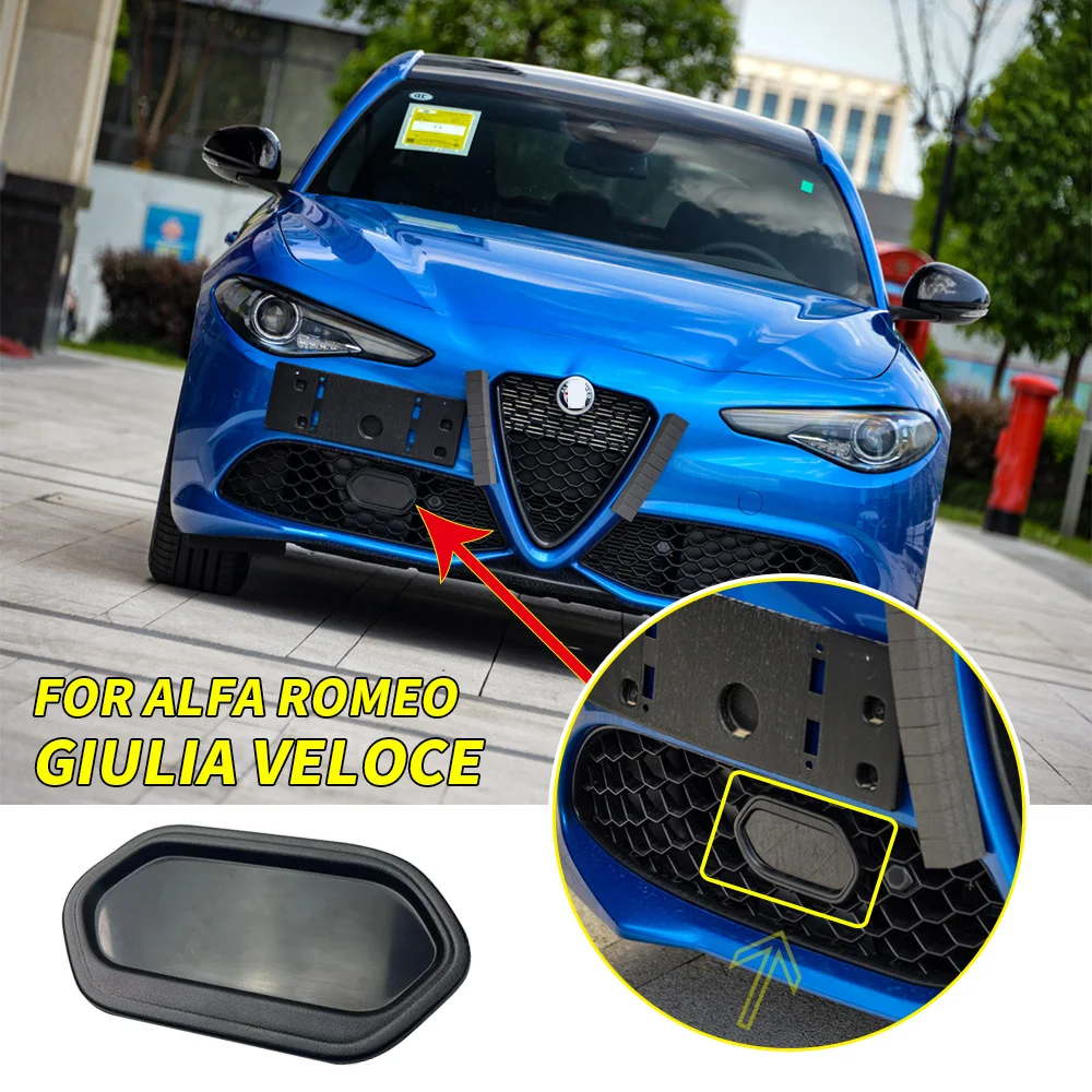 

156119502 For Alfa Romeo Giulia Veloce Radar ACC Bumper Sensor Cover Car Accessories 2016 2017 2018 2019 2020 2021 2022