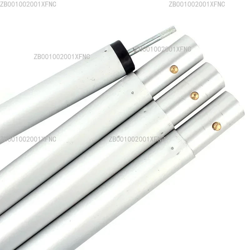 

2.4m and 2.8m Aluminum Alloy Canopy Kit, Thickened Heightened Frame, 4 Sections Foyer Tent Pole Assembly Connection Set