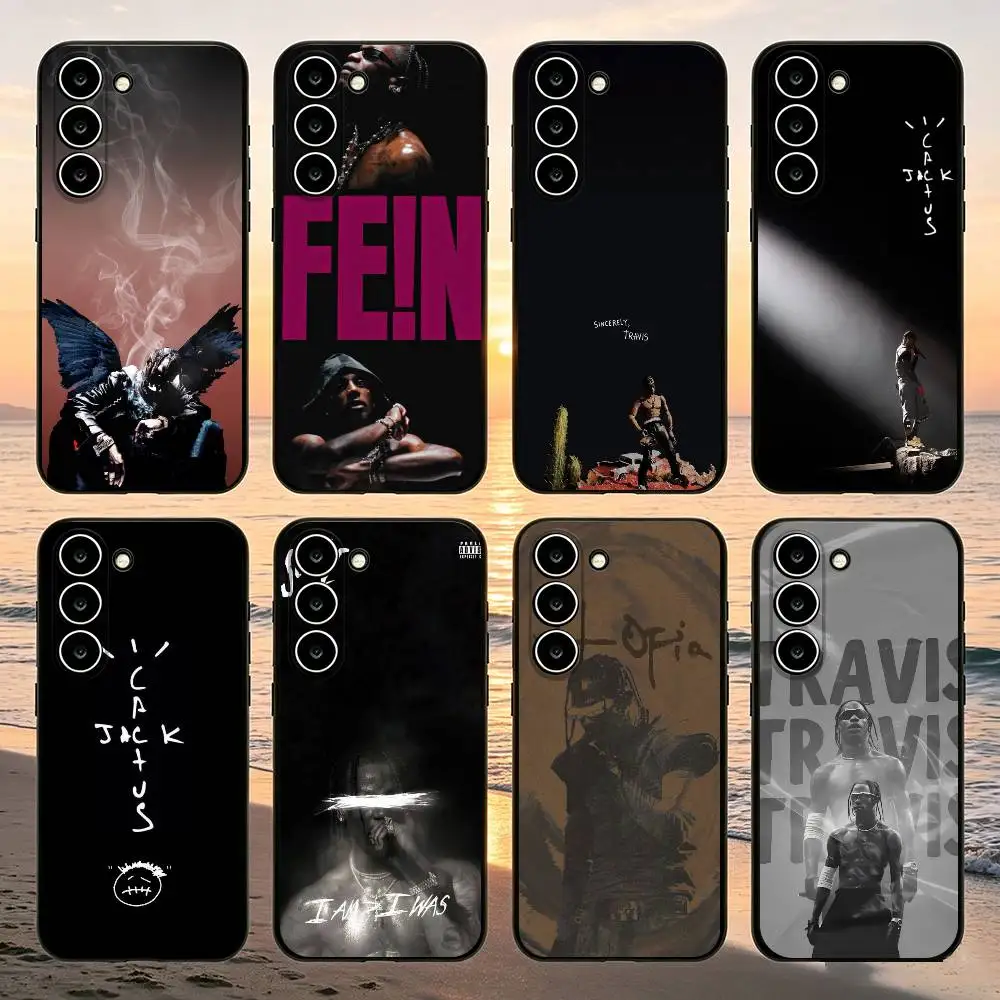 Rap Travis Scott For Samsung A56 A55 A36 A35 A26 A25 A15 A17 A16 A07 A06 A05 A05S A54 A34 A24 A14 A04 A04S A04E 5G Cover