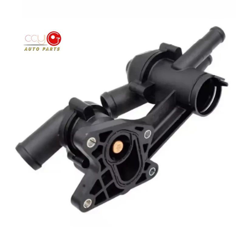 

03C121111H Thermostat Cooling Housing Assembly For EA111 Engine 1.4T POLO Golf Tiguan Passat B7 CC EOS Jetta Fabia 03C 121 111 B