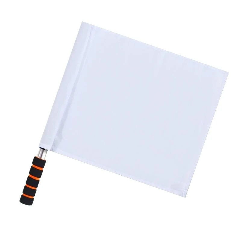 

Referee Linesman Flags Replacement Training Sports Flags with Sponges Handle for Soccer Volleyballs Football Track