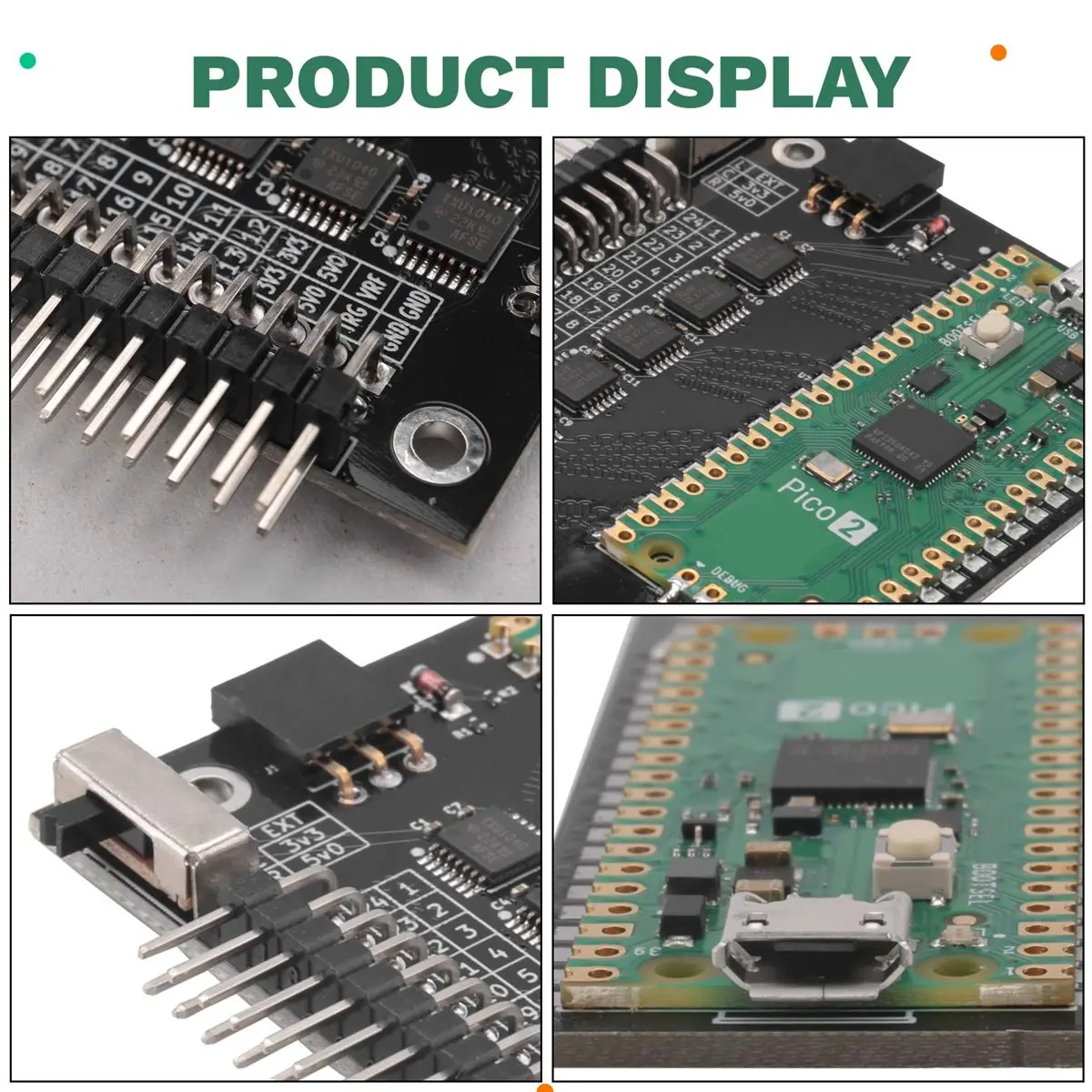 Dynamic Logic Analyzer V6.0 RP2350 Pico 2 400MHz 24 Channel Logic Analyser Software is Available for Windows, OSX and Linux