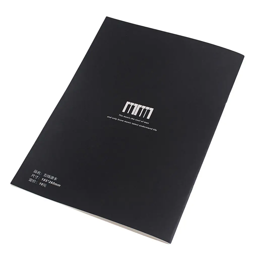 Music Tab Staff Notebook Durable Writing Journal Music Sheet Book for Musicians School Practice