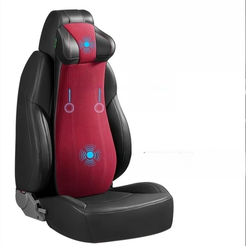 car headrest pillow neck pillow car seat memory cotton electric pillow waist rest