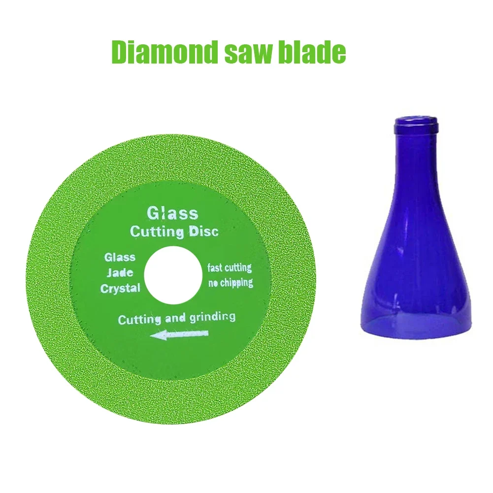 Glass Cutting Disc 20mm Inner Hole Diamond Marble Saw Blade Jade Crystal Wine Bottles Grinding Chamfering Polishing Cutting Disc