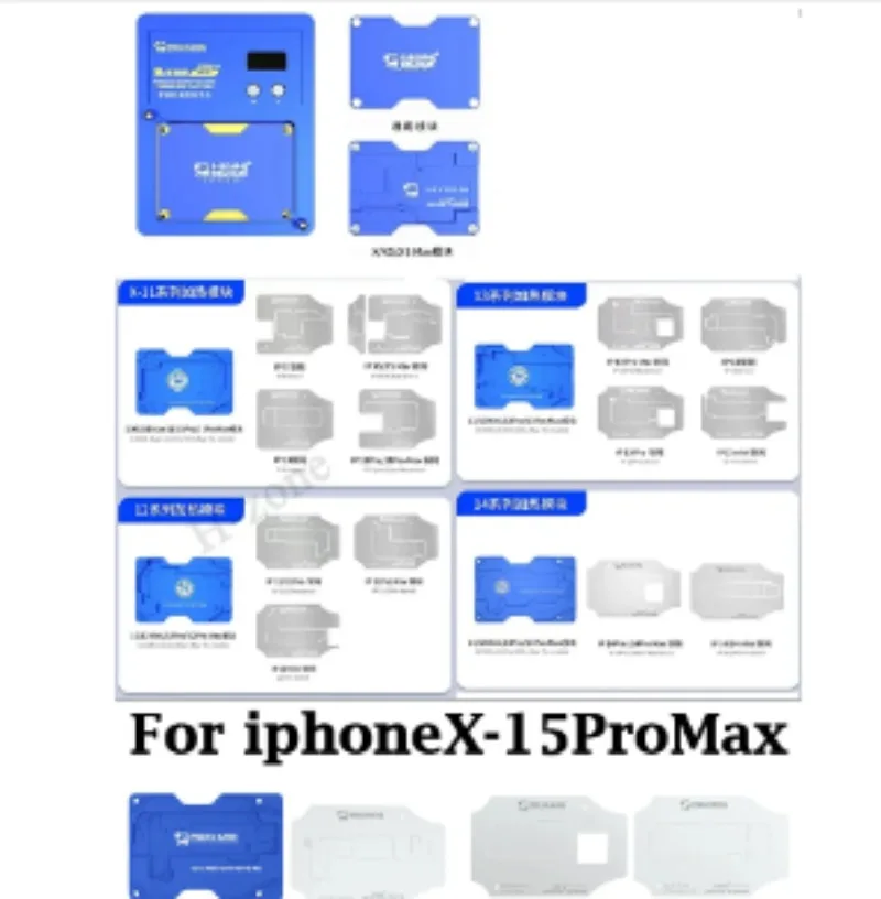 Imagem -02 - Mecânico Ferramenta Plataforma de Pré-aquecimento Inteligente Chip ic em Camadas Bga Dot Matrix Repair Placa-mãe para Iphone X15pm Mecânico It3 Pro