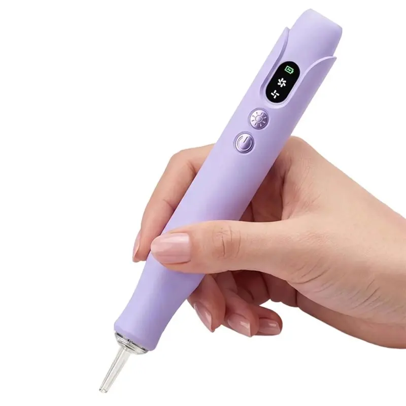 B-Est Electric Diamonds Painting Pen With Light, Vacuum Pen For Diamonds Art Kit Cordless, 2 Adjustable Suction Levels