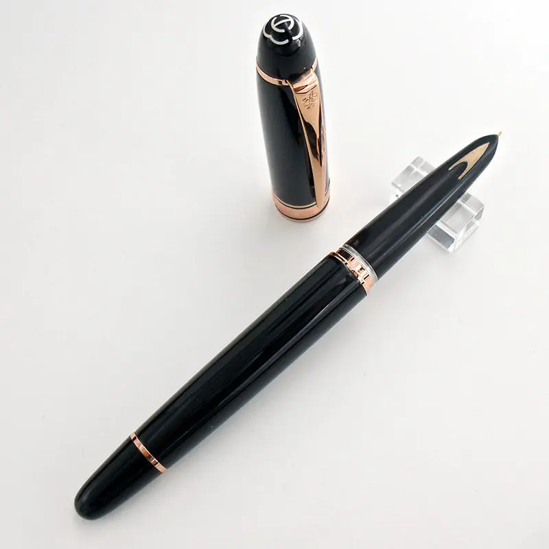 14K Gold Nib HERO Pen Classic 100 Gold Pen Business Signature Pen Gift 0.5F luxury School Stationery For Summer Art Collection