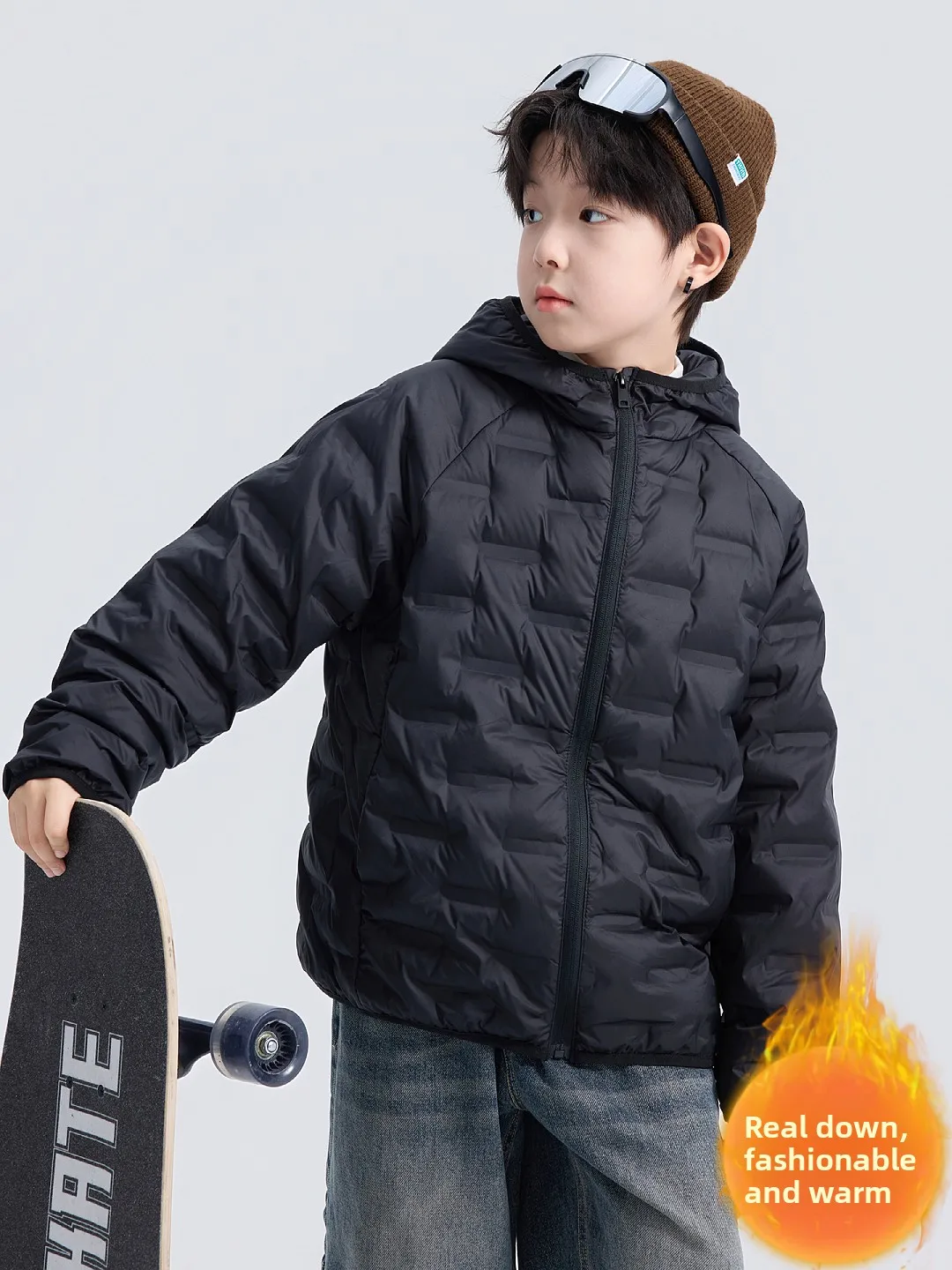 giacca-in-piumino-per-ragazzi-autunno-inverno-leggera-e-calda-per-scuola-vestibilita-comoda-90-imbottitura-in-piumino-d'oca-bianco-antivento