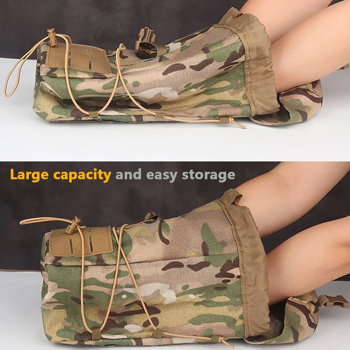 Tactical Waist Bag Molle Multi-Function High Quality Stretchable Waist Sundry Recycling Pouch Hunting Accessories Utility Pouch