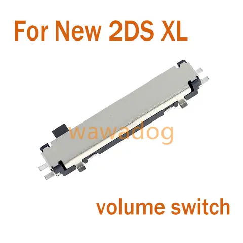 1pc For NEW 2DS XL/LL 3DSXL LL Game Console Volume Adjustment Switch Key Slide Button Repair Replacement Accessories