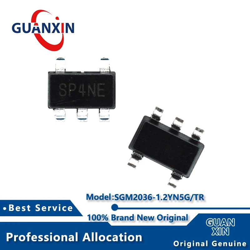 100% New  SGM2036-1.2YN5G/TR SGM2036-1.2YN5G SOT23-5 Marking SP4** SGM2036-1.2