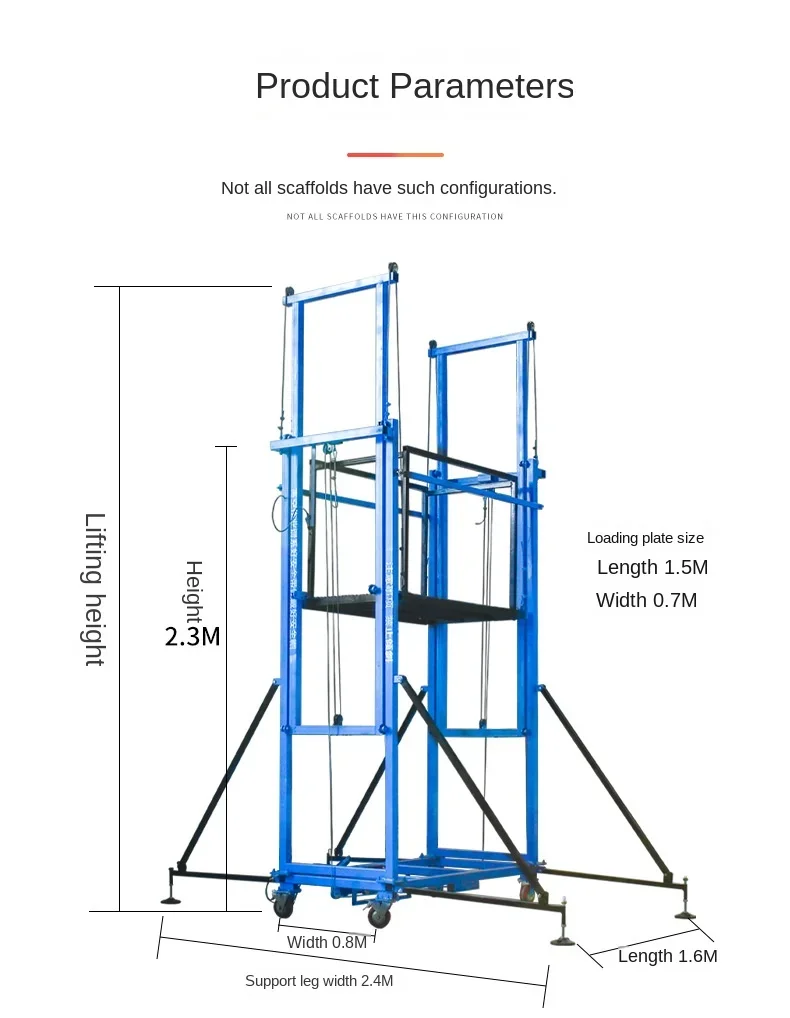 Frame Scaffold Construction Mobile Scaffolding Heavy-duty Electrical Scaffolding