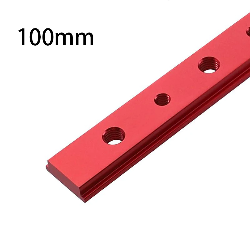 Tafelzaag Verstekstang Schuifmaat Staaf T-sleuf Verstekbaan M6/M8T Schroefarmatuur Slot Aluminiumlegering voor doe-het-zelf houtbewerkingsrouter