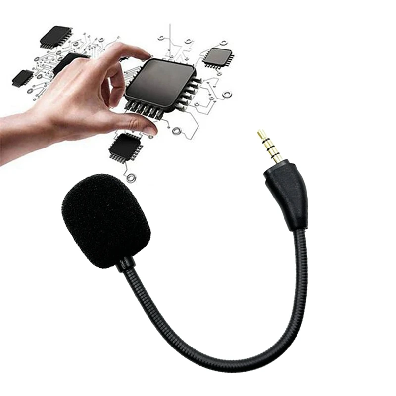 استبدل ميكروفون 3.5 ملم لسماعات الألعاب Kingston Hyper X Cloud Iil وسماعات الألعاب وميكروفون