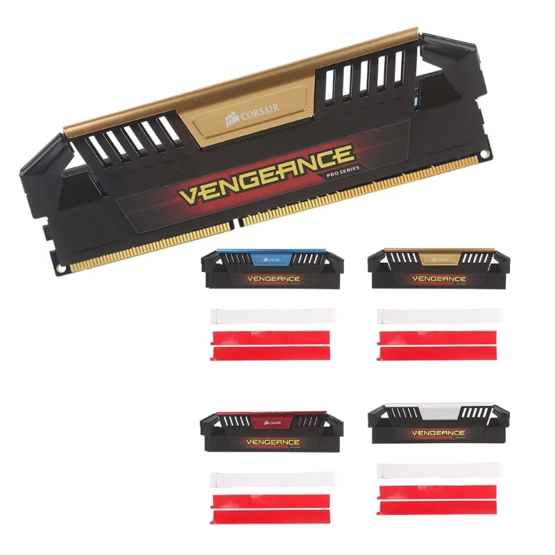 Aluminum Desktop Memory Heatsink Memory Cooling Vest for DDR2/DDR3/DDR4