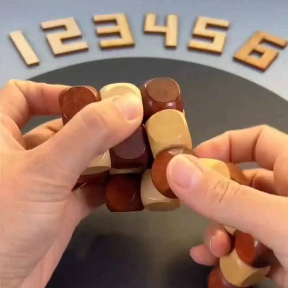 Houten Twist Cube IQ-puzzel Brain Teasers voor volwassenen tieners kinderen Luban Lock Mind Challenge Games Unieke cadeau-ideeën