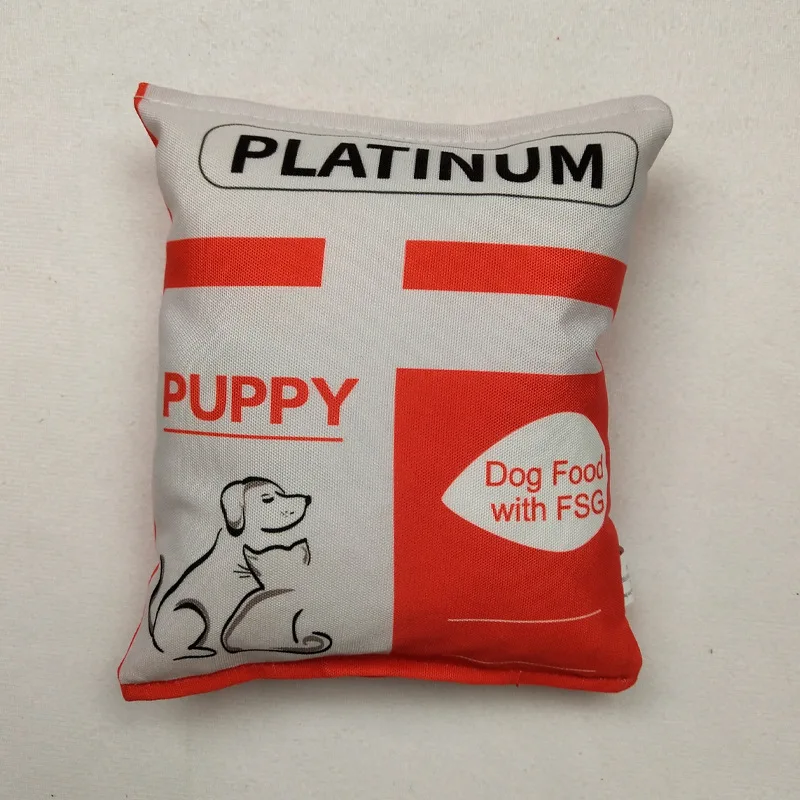 Crisp Packet Plush Dog Toys – Crinkle & Squeak