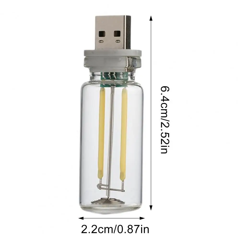 Usb-ночник Usb Автомобильный ночник с сенсорным управлением для атмосферы Мини-светодиодная лампа для автомобиля Спальня Ретро Автомобильная ночь