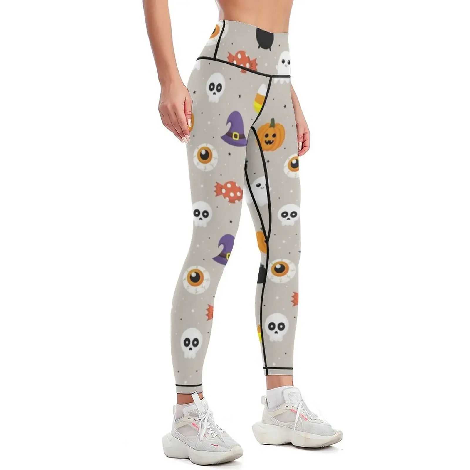Tricks, Treats and Cauldrons Leggings sports tennis for Sports pants for Legging sport exercise clothing for Womens Leggings