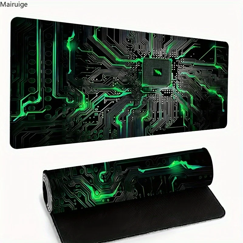 

Large Inside Motherboard Circuit Board Mouse Pad Gaming Cushion Mousepad Computer Laptop Game XXL Mat Desk Aesthetic PC Playmat