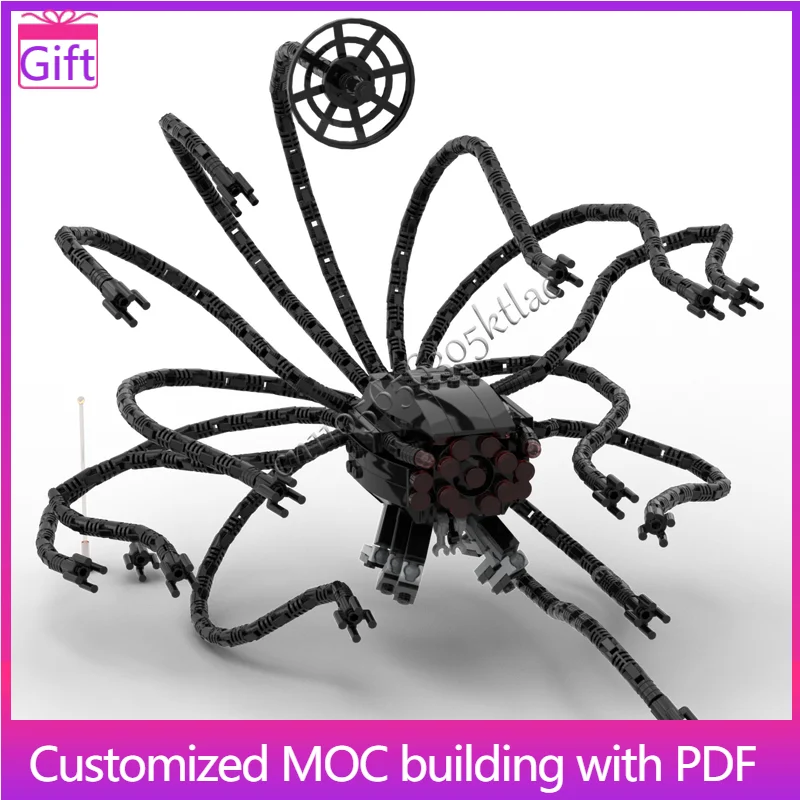 

Hot 450 Parts MOC Famous Movie Series Tentacle Robot Model Building Blocks Originality Assembly Bricks Kids Festival Toys Gifts