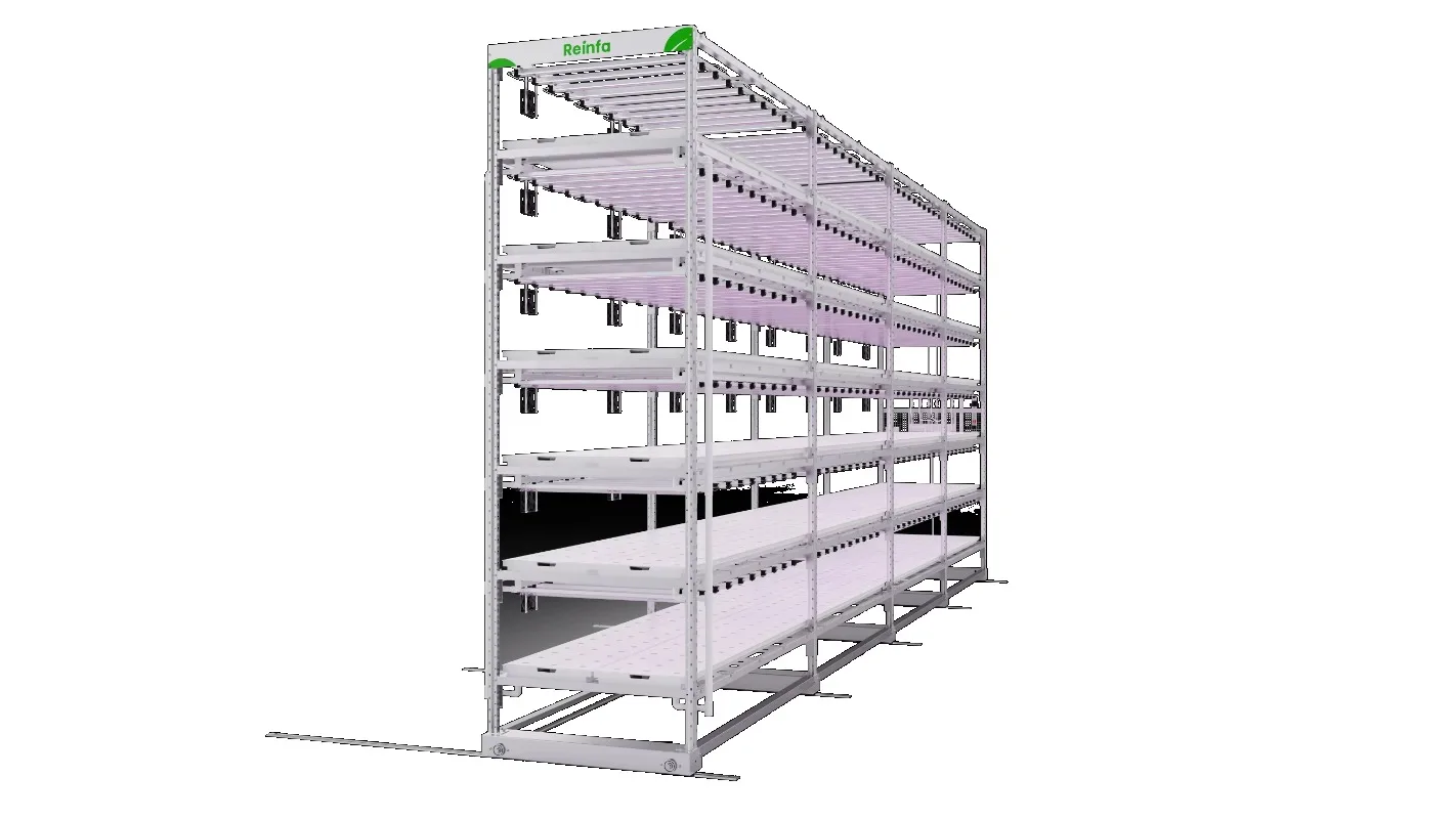 أفضل من نظام النمو متعدد الطبقات للبرج المائي للمزرعة التجارية #4
