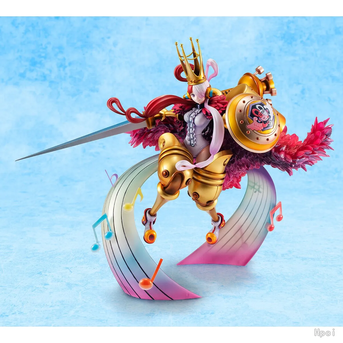 

MegaHouse ONE PIECE FILM RED UTA Action ПВХ Коллекционная модель игрушки Аниме Фигурки игрушки для детей