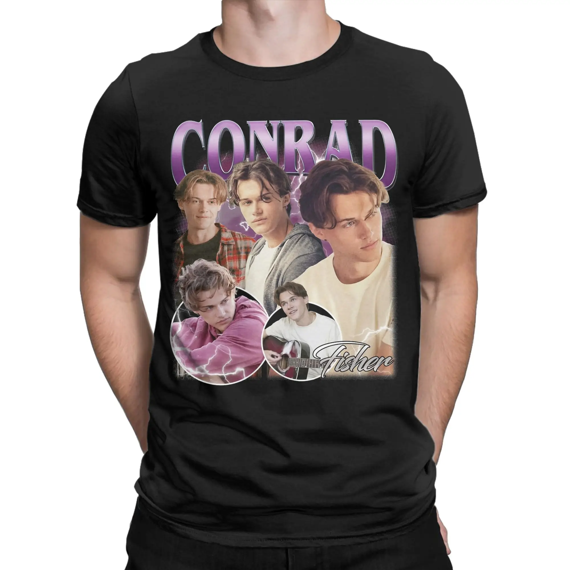 

Team Conrad Fisher The Summer I Turned Pretty T-Shirt for Men Funny Pure Cotton Tees O Neck Short Sleeve T Shirt Plus Size Tops