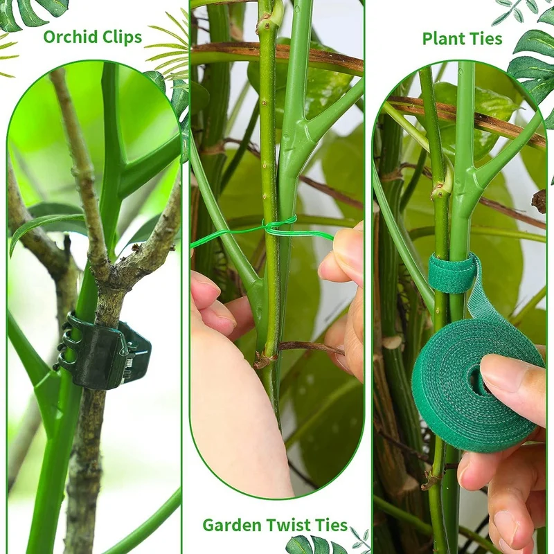 Plant Support 39.37 Inch Blends In To Plant, Branch Plant Sticks Trellis For Plants