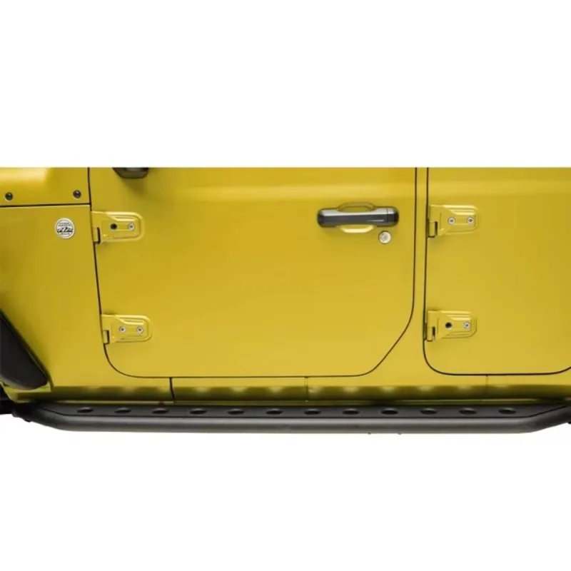

Black Tube Rock Slider with Step for Jeep Wrangler JL with 4 Door