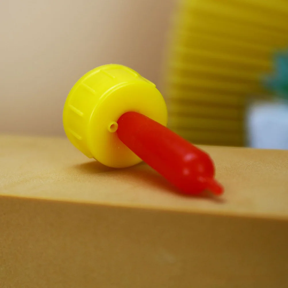 

10pcs Milk Bottle Pacifier For Lamb Sheep Goat Livestock Feeding Nipples Durable Silicone Animal Nursing Bottle Replacement