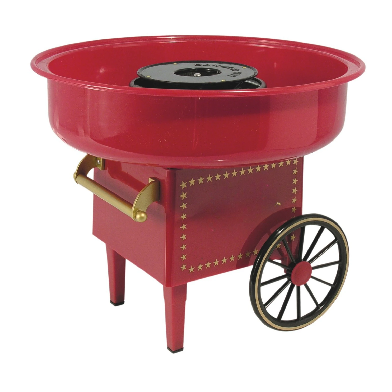 Zuckerwattemaschine, vollautomatisch, kleines Wagenspielzeug, hausgemachte Zuckerwattemaschine