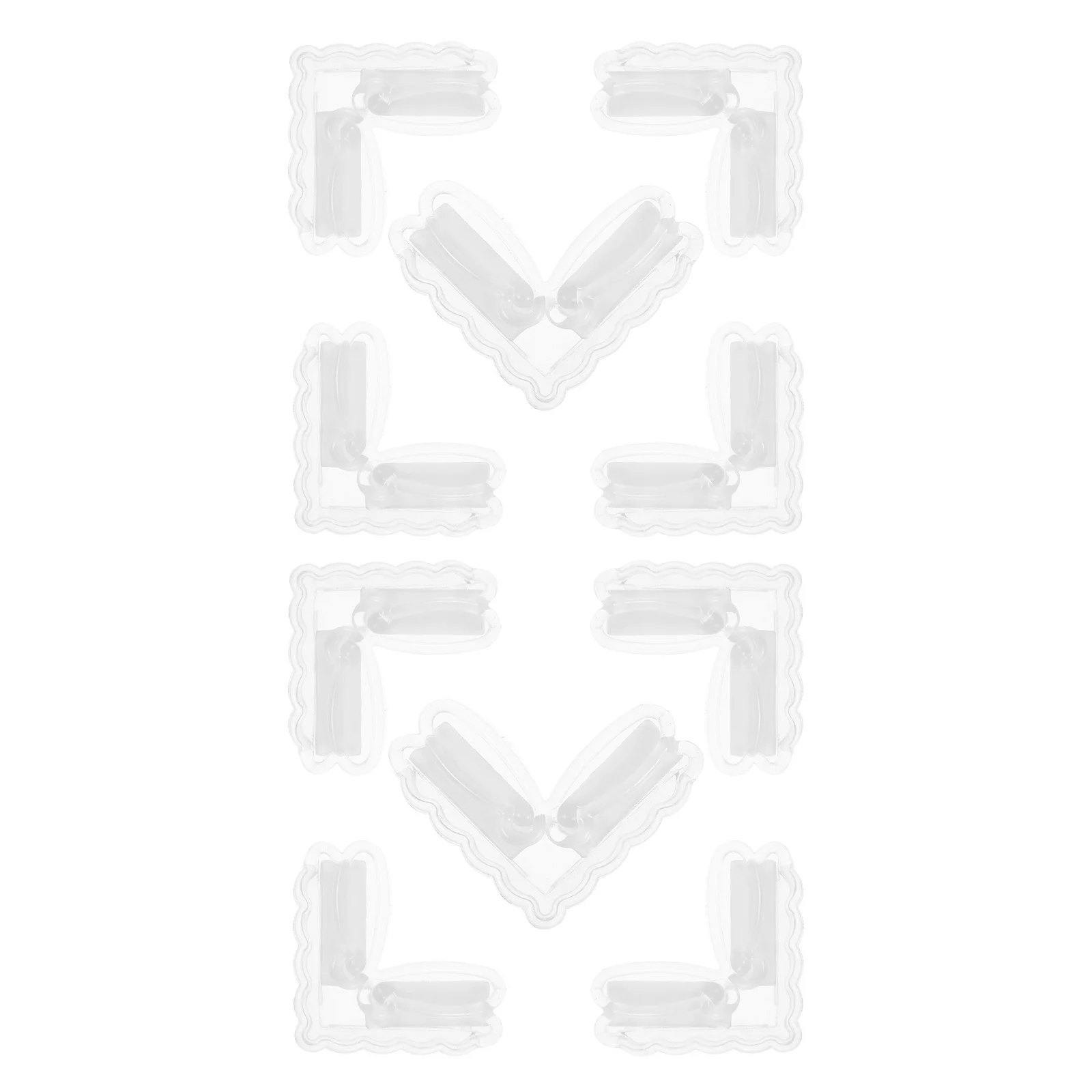 

10 шт., защита от детей, угловые ограждения, прозрачные бамперы для стола для малышей, защита края стола, защитные чехлы для мебели, защита для углов кровати