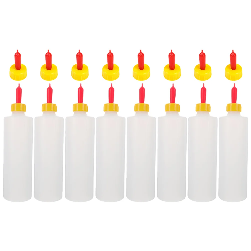 

1 Set Lamb Feeding Bottle Calf Milk Feeder Reusable Animal Nursing Bottle For Goat Sheep Newborn Pets Replaceable Pacifiers