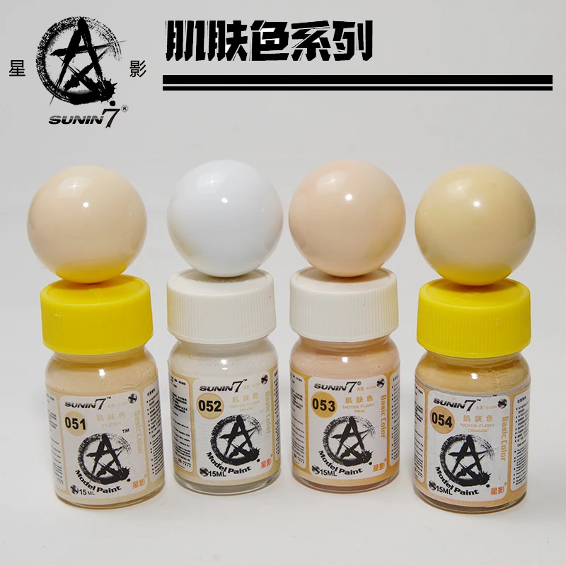 

Skin Color Paint Pigment Model Oil Spray Coating Coloring Handmade GKbased Muscle Color Set 051 052 053 054