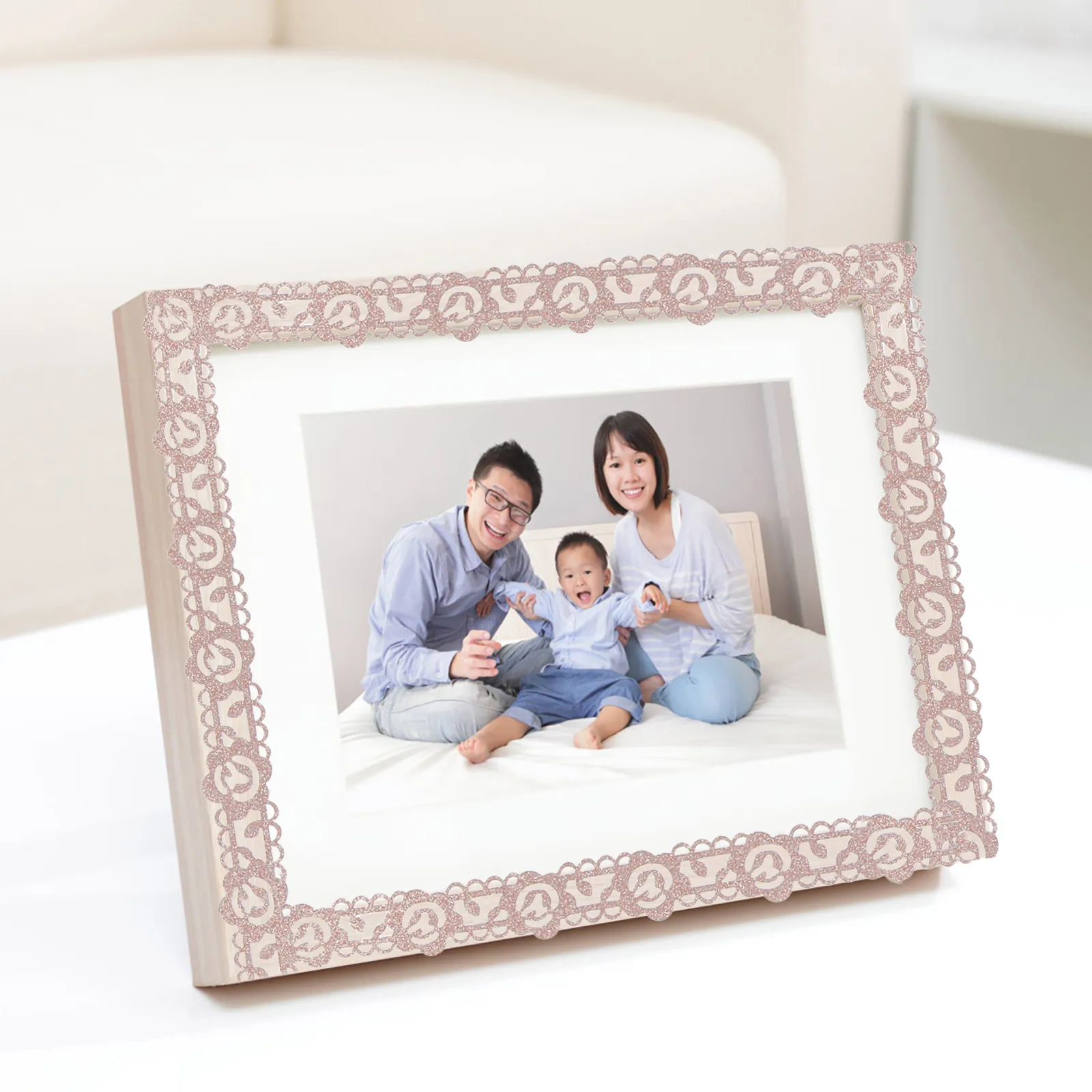 

7 Rolls Decorative Lace Washi Adhesive Glittery Lace Tape Planner Journal Hollow Stationery School Stationery